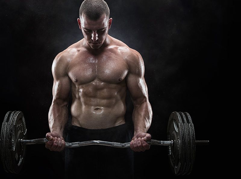 Man Lifting Barbell 1