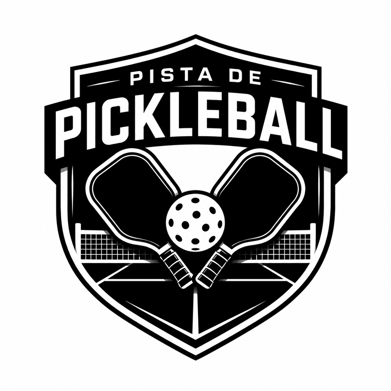pista de pickeball